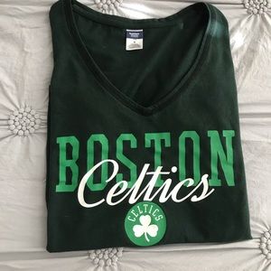 Like New Boston Celtics V-Neck T-Shirt